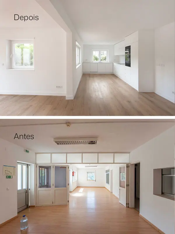 Fontainhas – cozinha e sala